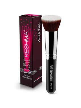 Flat Top Kabuki Foundation Brush By KESHIMA - Premium Makeup Brush